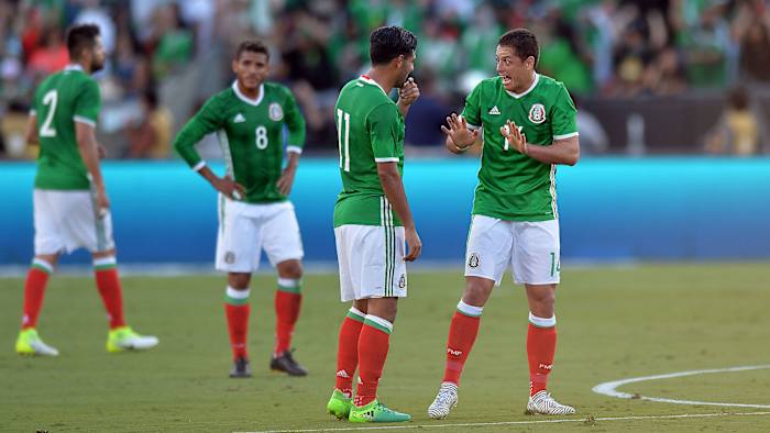 Carlos Vela and Chicharito are Mexico teammates and MLS opponents